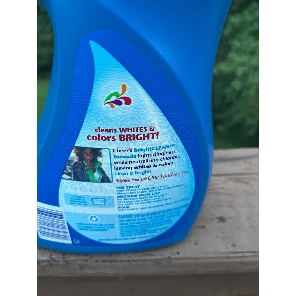 Cheer bright clean fresh clean scent 32 Loads 50 Fl hard to find 2xUltra